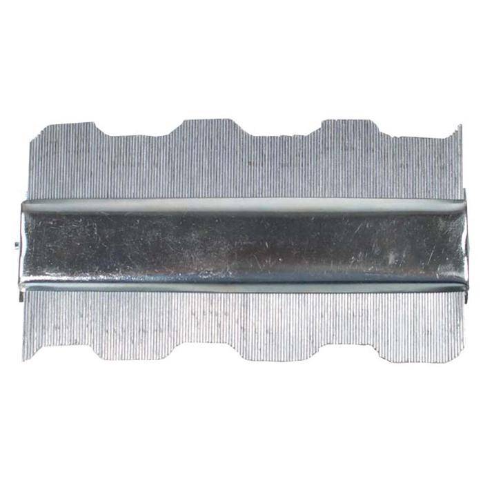 Feinkonturenlehre - Metallausführung - Länge 125 mm
