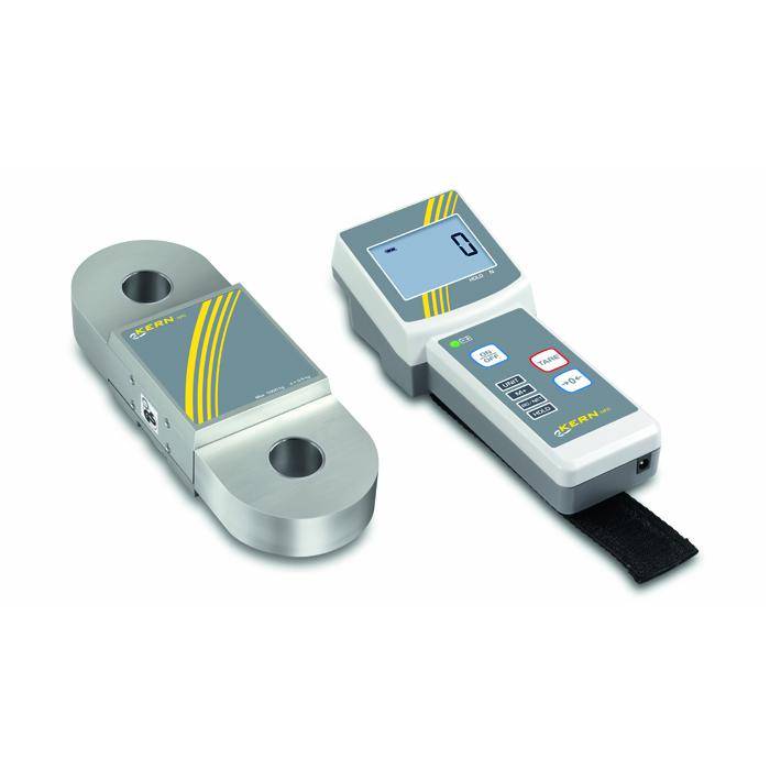 Kran-Waage - max. Wägebereich 10000 kg - Ablesbarkeit [d] 5000 g - Loch-Ø x Lochtiefe 40 x 40 mm - Lochabstand 185 mm - Gesamtlänge x Breite 275