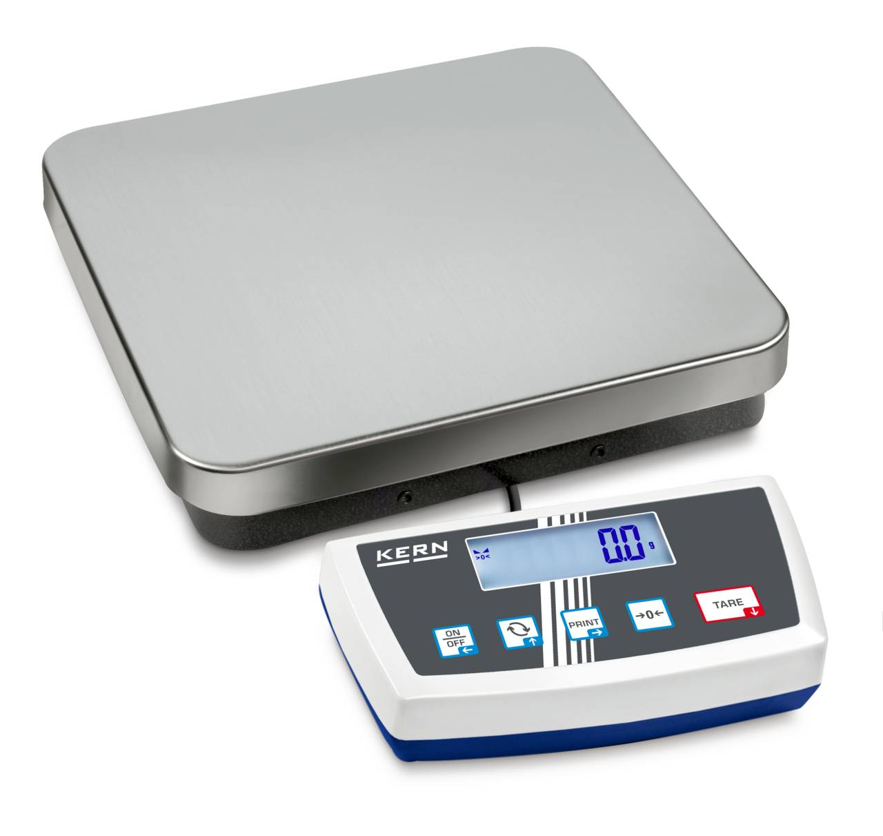Waage - max. Wägebereich 16 kg - Ablesbarkeit [d] 0,1 g - Reproduzierbarkeit 0,1 g - kleinstes Teilegewicht 0,1 g / Stück - Maße Wägeplatte (B x