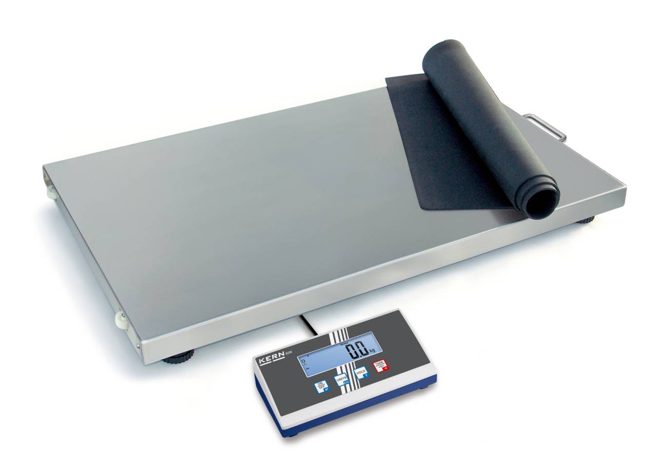 Waage - max. Wägebereich 300 kg - Ablesbarkeit [d] 100 g - Reproduzierbarkeit 100 g - Linearität +/- 200 g - mit XL-Plattform