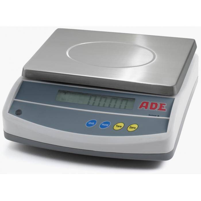 Kompaktwaage 30kg - Modell 90612-30 - Edelstahl Wiegefläche