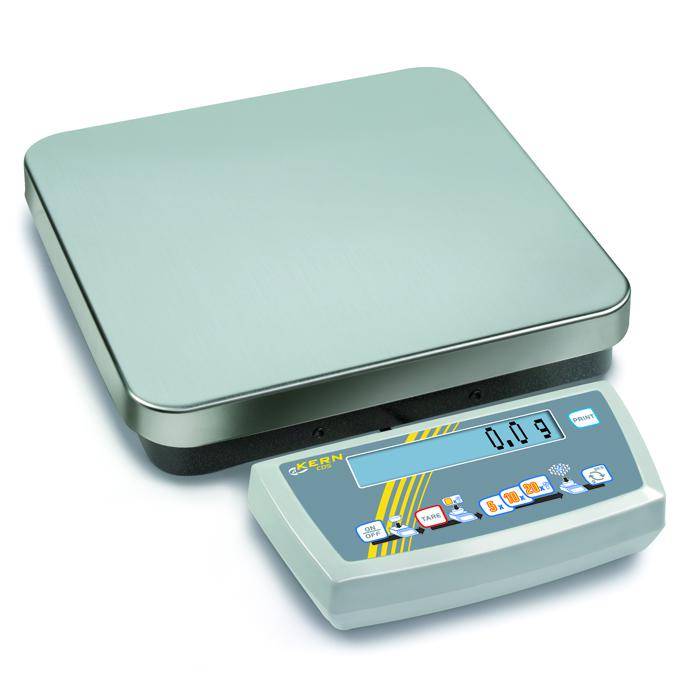 Waage - max. Zählbereich 15 kg - Ablesbarkeit [d] 0,05 g - kleinstes Teilegewicht 0,05 g / Stück - Zählauflösung 300.000 Punkte - Maße Wägeplatt