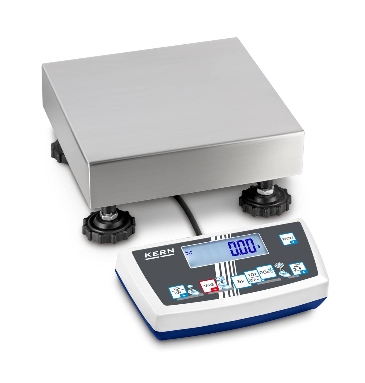 Waage - max. Zählbereich 4 kg - Ablesbarkeit [d] 0,02 g - kleinstes Teilegewicht 0,02 g / Stück - Zählauflösung 200.000 Punkte - Maße Wägeplatte