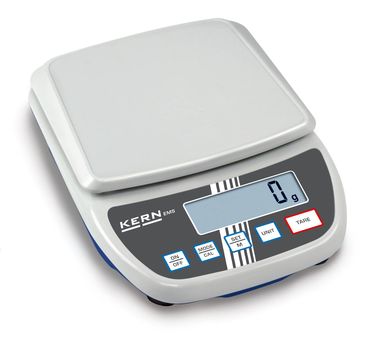Waage - max. Wägebereich 12 kg - Ablesbarkeit [d] 1 g - Reproduzierbarkeit 1 g - Linearität +/- 3 g - Größe Wägeplatte 175 x 190 mm - kleinstes T