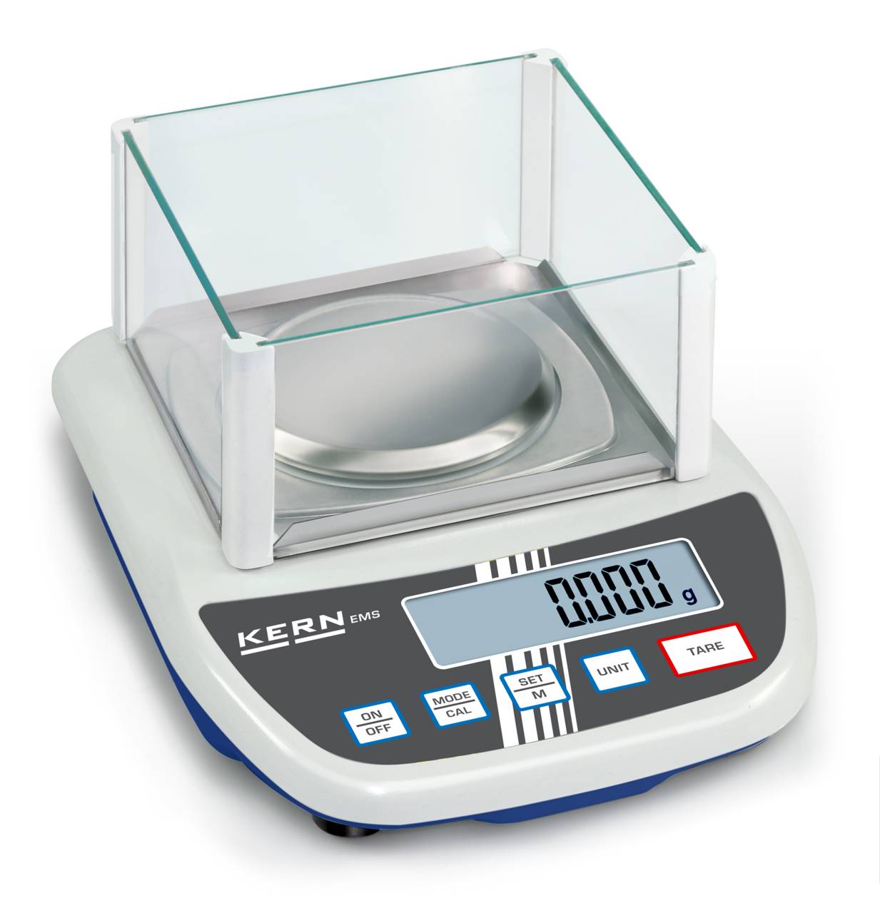 Waage - max. Wägebereich 0,3 kg - Ablesbarkeit [d] 0,001 g - Reproduzierbarkeit 0,002 g - Linearität +/- 0,005 g - Größe Wägeplatte Ø 105 mm - W