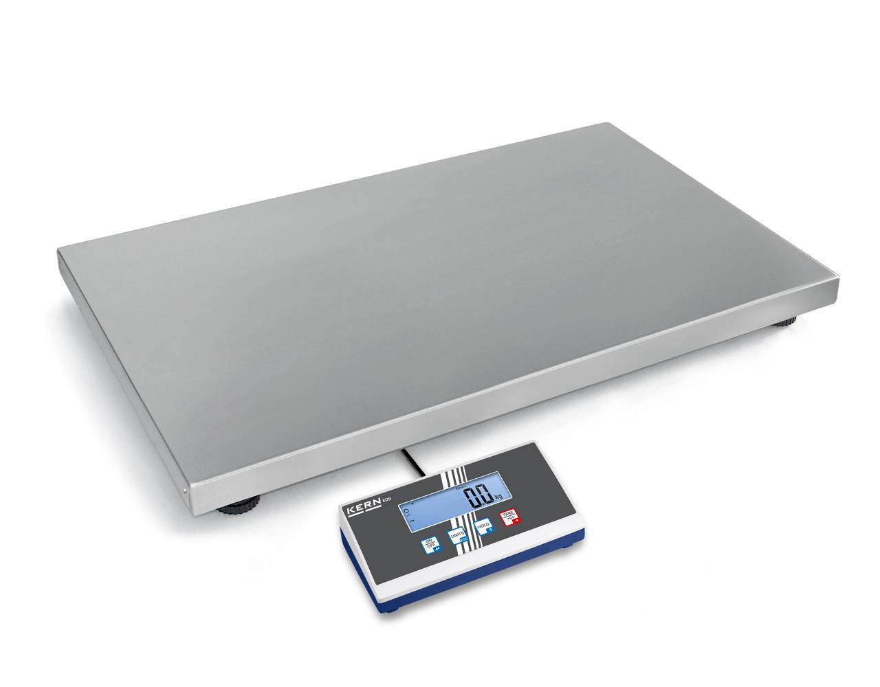 Plattform-Waage - max. Wägebereich 300 kg - Ablesbarkeit [d] 100 g - Reproduzierbarkeit 100 g - Linearität +/- 200 g - Maße Wägeplatte (B x T x H)