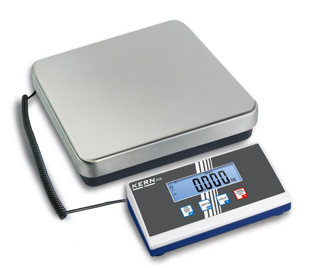 Plattform-Waage - max. Wägebereich 15 kg - Ablesbarkeit [d] 5 g - Reproduzierbarkeit 5 g - Linearität +/- 10 g - Maße Wägeplatte (B x T x H) 315