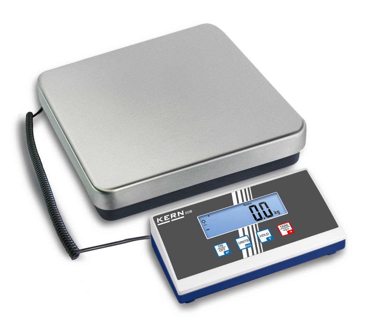 Plattform-Waage - max. Wägebereich 300 kg - Ablesbarkeit [d] 100 g - Reproduzierbarkeit 100 g - Linearität +/- 200 g - Maße Wägeplatte (B x T x H)