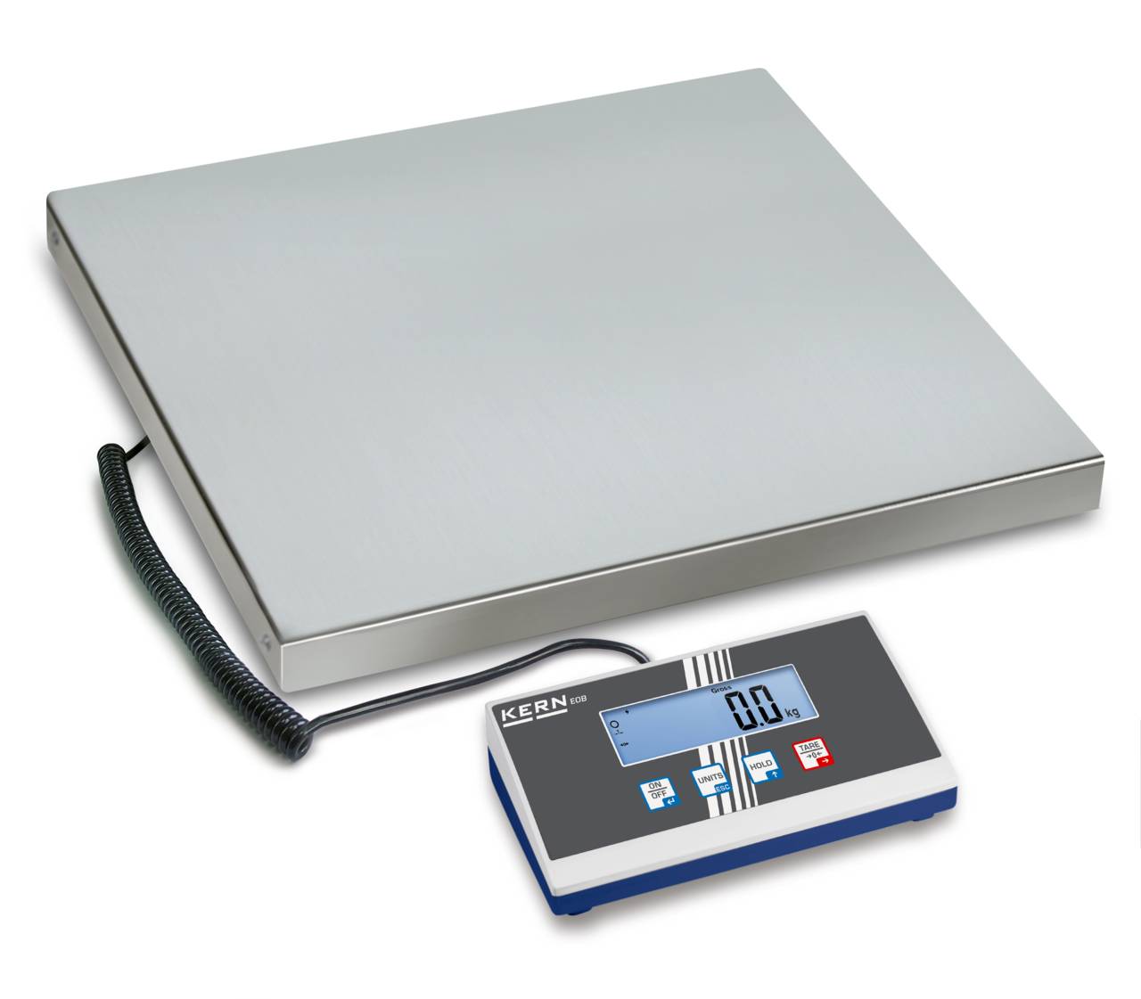 Plattform-Waage - max. Wägebereich 300 kg - Ablesbarkeit [d] 100 g - Reproduzierbarkeit 100 g - Linearität +/- 200 g - Maße Wägeplatte (B x T x H)