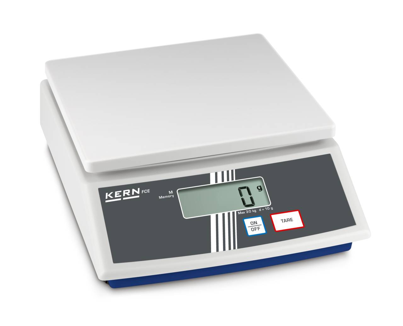 Waage - max. Wägebereich 15 kg - Ablesbarkeit [d] 5 g - Reproduzierbarkeit 10 g - Linearität +/- 15 g - einfach bedienbares Einsteigermodell - Maße