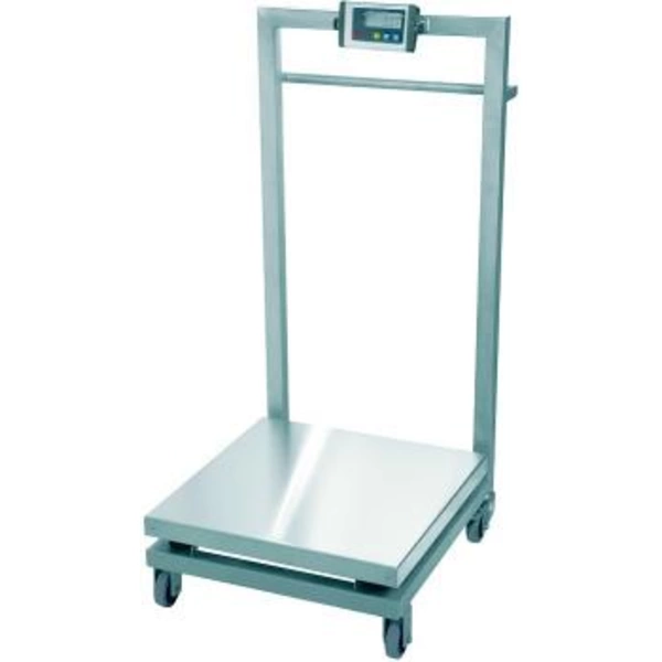 Stativ-Waage - MWS - bis 150 kg - Ziffernschritt 50 g - Edelstahl - mit Display Stativ-Waage - MWS - bis 150 kg - Ziffernschritt 50 g - Edelstahl - mit Display