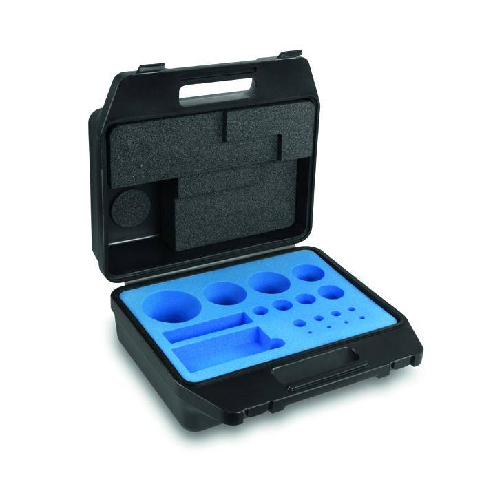 Koffer für Prüfgewichte E 2 bis M 3 - größtmögliches Einzelgewicht 500 g