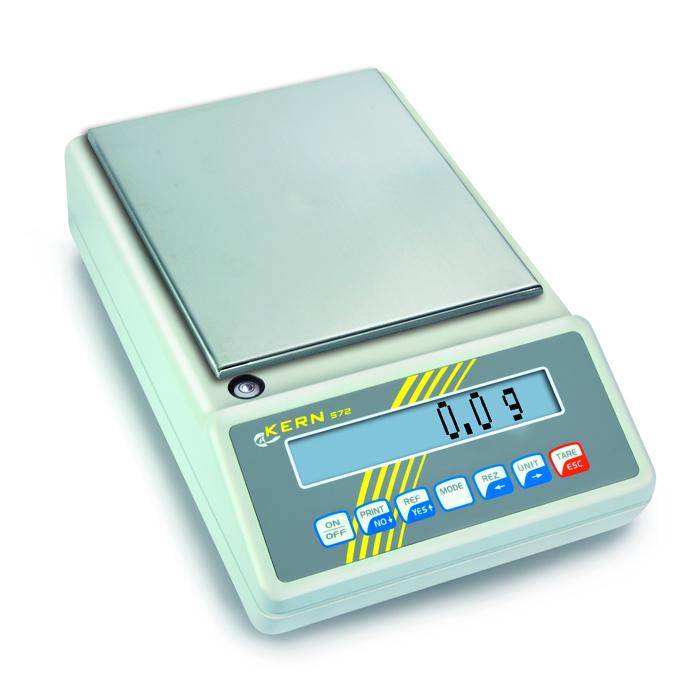 Waage - max. Wägebereich 1600 g - Ablesbarkeit 0,01 g - Linearität +/- 0,03 g - Reproduzierbarkeit 0,01 g - Größe Wägeplatte Ø 150 mm - Nettogew