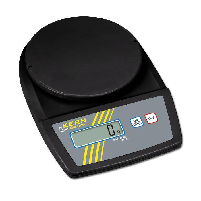 Schulwaage - max. Wägebereich 500 g - Black Edition