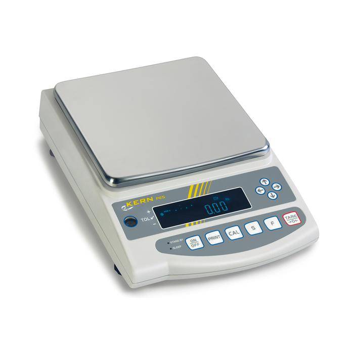 Waage - max. Wägebereich 15000 g - Ablesbarkeit [d] 0,1 g - Reproduierbarkeit 0,1 g - Linearität +/- 0,2 g - Maße Wägeplatte (B x T) 200 x 200 mm