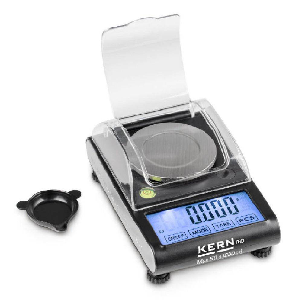 Taschenwaage TGD - max. Wägebereich bis 50 g - Ablesbarkeit 0,001 g - VE mit 5 Stück - Preis per VE