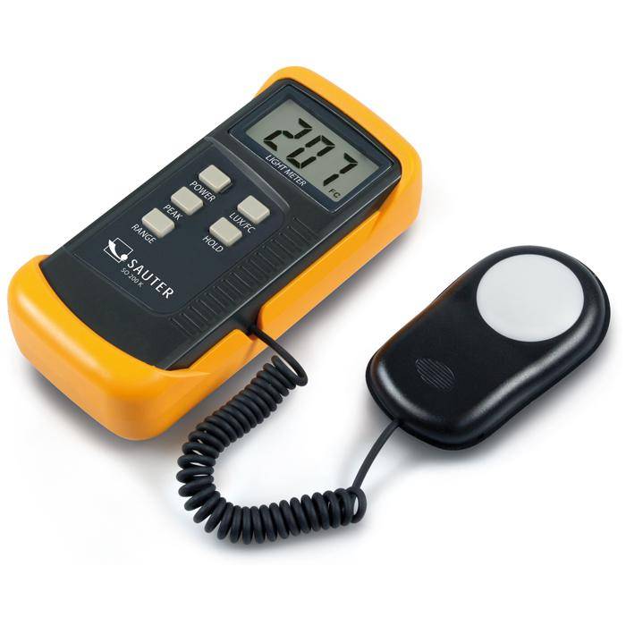 Lichtmessgerät - bis 200.000 Lux - Messfrequenz 2 Hz - mit Kosinus-Korrektur