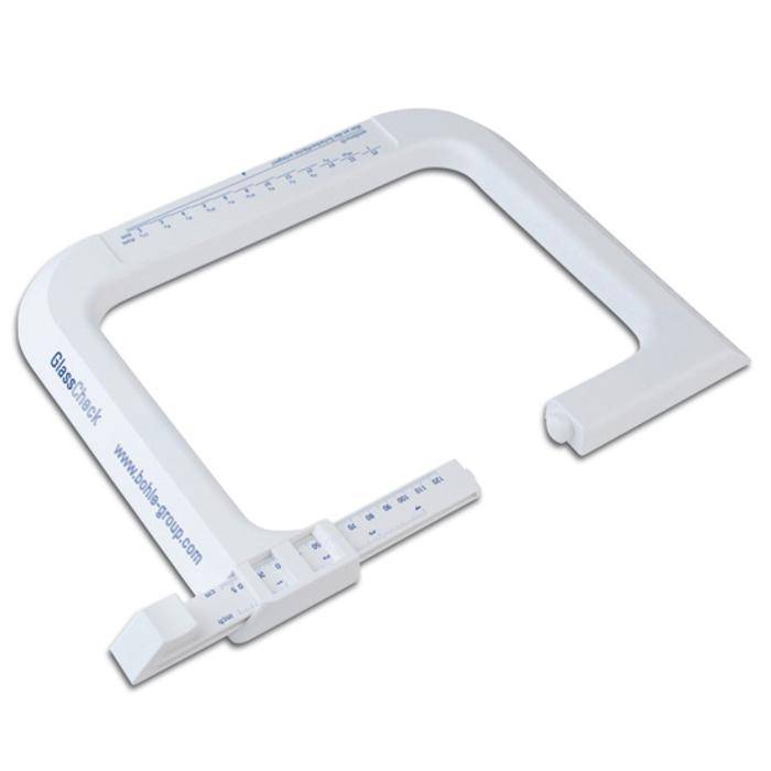 Messgerät "GlassCheck" - bis zu 120 mm Dicke messbar