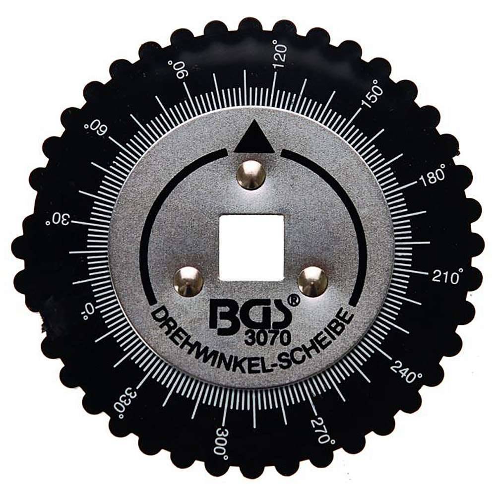 Drehwinkelmessgerät zum Winkelanzug - 1/2"-Antrieb - Skala 0 bis 360°