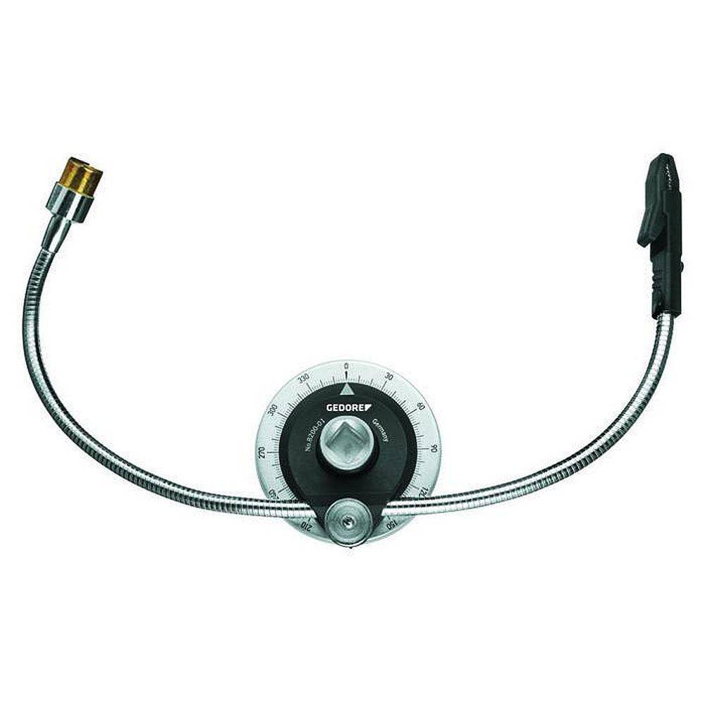 Drehwinkel-Messgerät - 1/2″ Vierkant - präziser Winkelanzug 0 - 360°