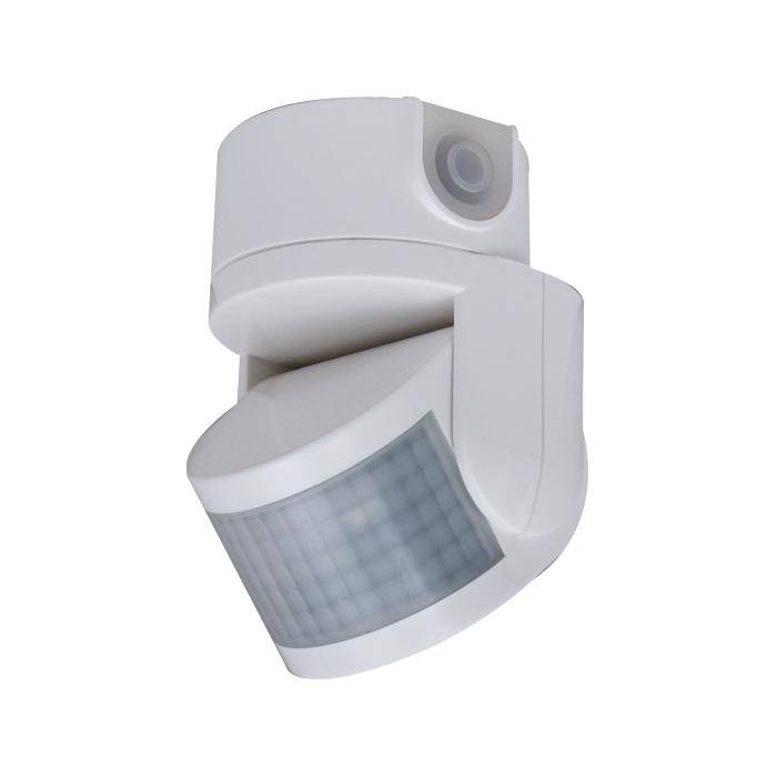 AP/UP Bewegungsmelder 200° Grad - mit Unterkriechschutz - Farbe weiß