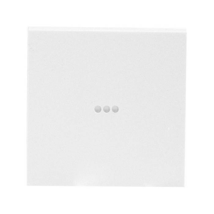Kontrollwippe - Opus 55 - Farbe polarweiß - mit transparenter Linse