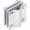 Kreuzverbinder - schwere Ausführung - Maße 60 x 60 x 4 mm - M8