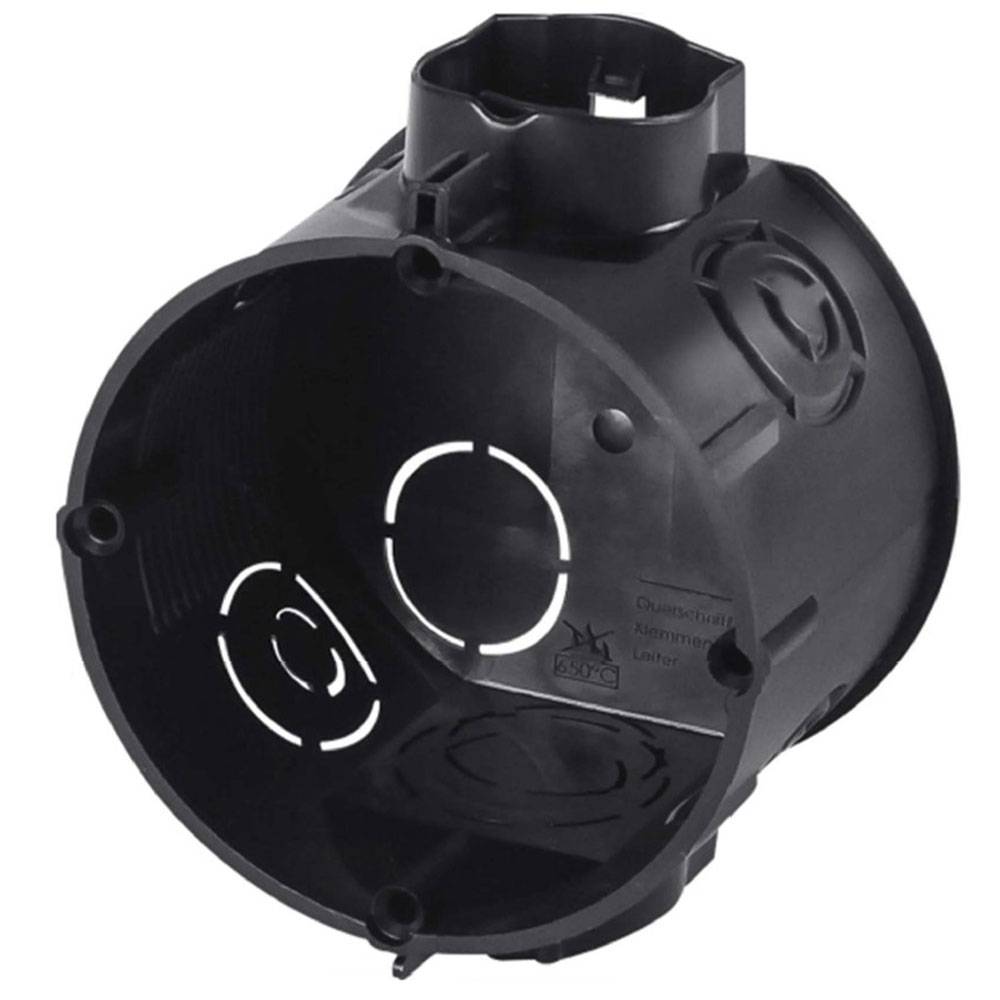 Schalterdose - Tiefe 44 mm - mit vormontierten Geräteschrauben - VE 25 Stück - Preis per VE