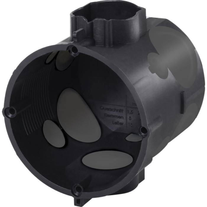 Gerätedose - flach - Tiefe 65 mm - winddicht - Material Polystyrol - VE 25 Stück - Preis per VE