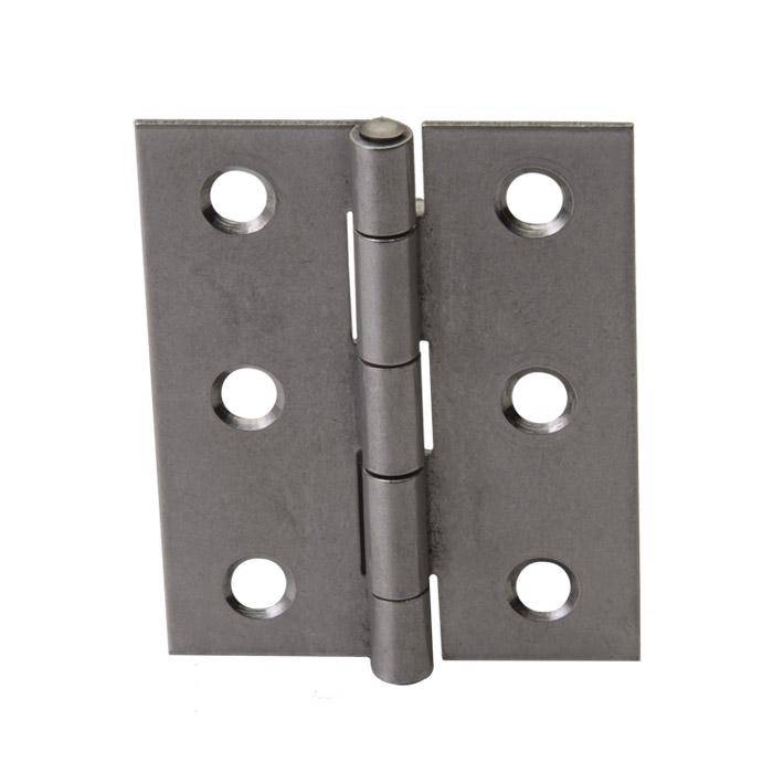 Scharnier - gerollt - halbbreit - 100 x 72 x 1,5 mm - Edelstahl rostfrei - 20 Stück - Preis per VE