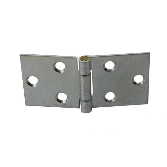 Scharnier - 100x44x2 mm - 20 Stück - gerollt - stark - breit - inkl. Schrauben - Preis per VE