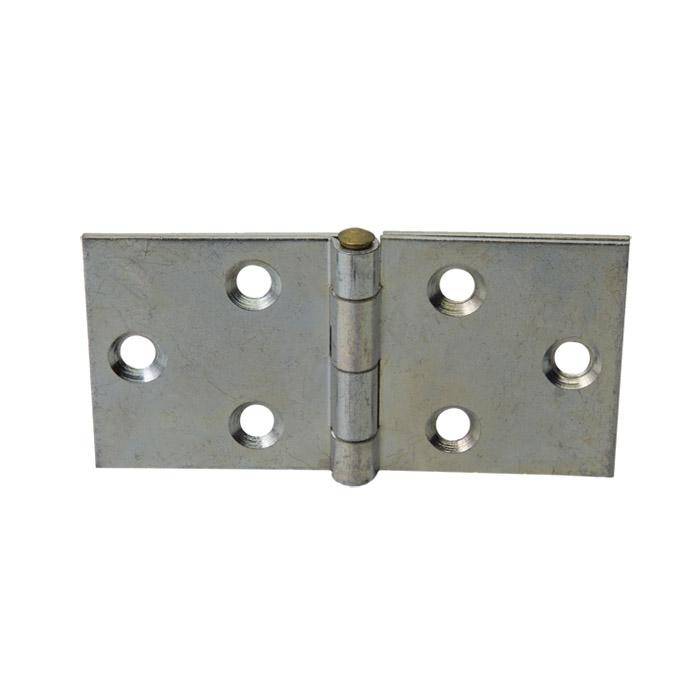 Scharnierband - 50x120x3 mm - 20 Stück - geschlagen - extra stark - breit - verzinkt - Preis per VE