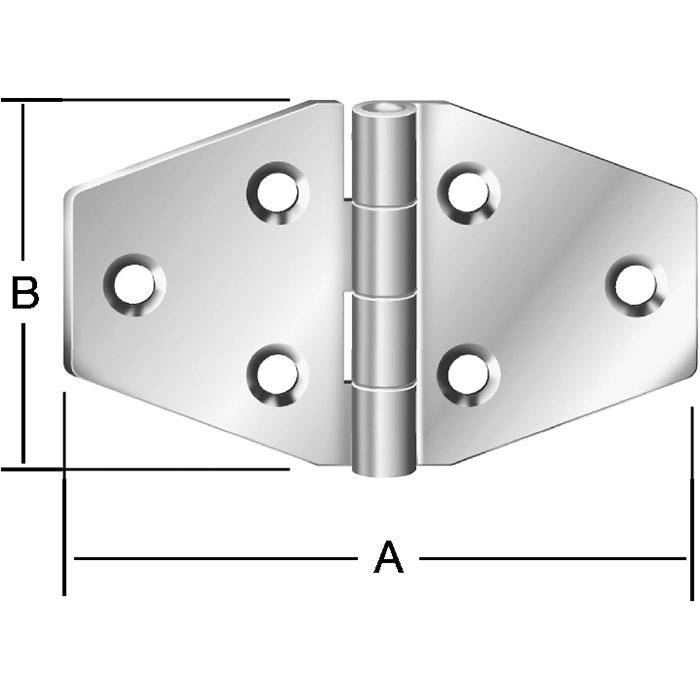 Kistenband - gerollt - Edelstahl Rostfrei - Maße 70 x 40 mm - 20 Stück