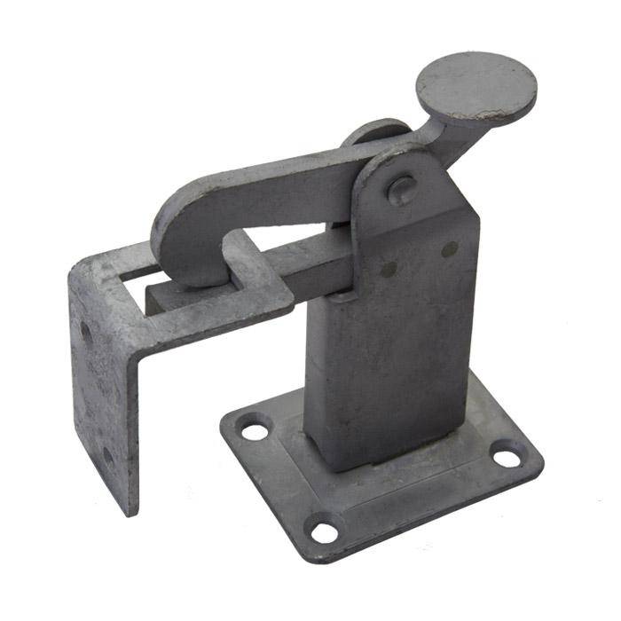 Torfeststeller - Stahl - feuerverzinkt - für Bodenmontage - Preis per Stück