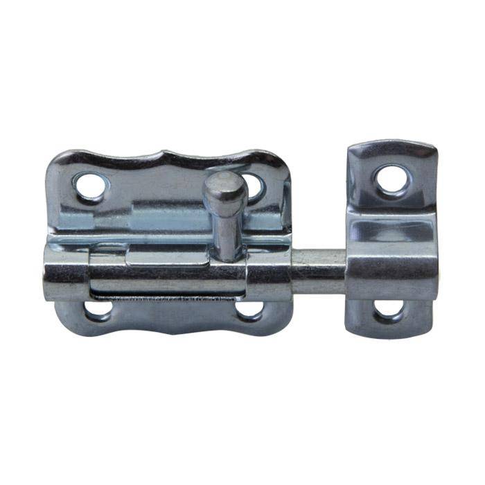 Grendelriegel - Stahl - 40 x 40 mm - verzinkt - mit Schlaufe - ohne Feder - VE 20 Stück - Preis per VE