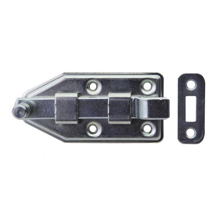 Türknopfriegel - 140 x 56 mm - gekröpft - verzinkt - VE 10 Stück - Preis per VE