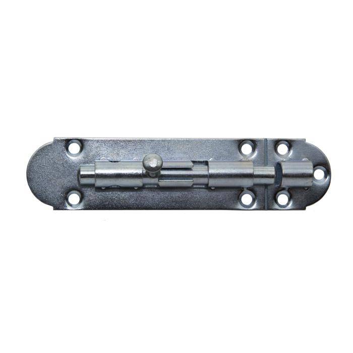 Grendelriegel - Stahl - verzinkt - mit kombinierter Schlaufe - 125 x 30 mm - 10 Stück - Preis per VE