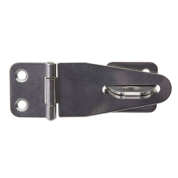 Sicherheits- Überfalle - Edelstahl (V2A) - mit Ösenplatte (Ø11 mm) - 5 Stück - Preis per VE