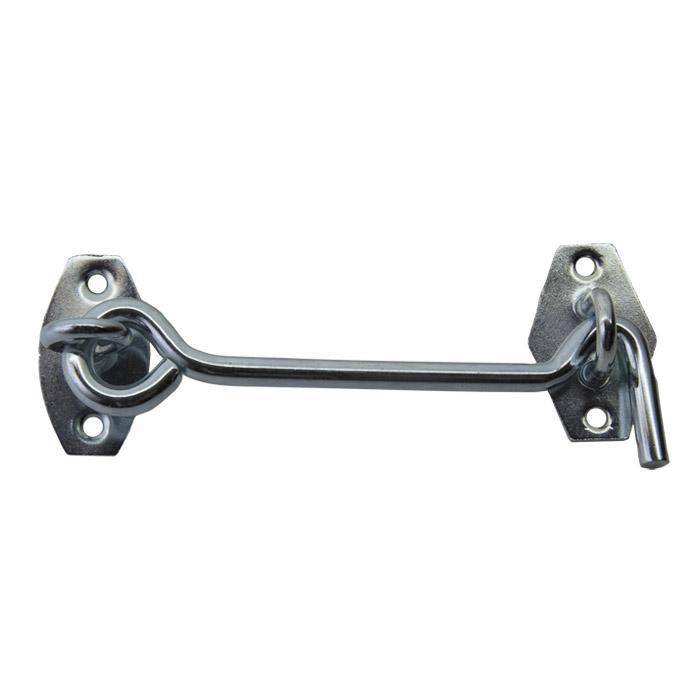 Sturmhaken - Länge 200 mm - mit Ösenplatte - Materialstärke 2 mm - verzinkt - VE 5 Stück - Preis per VE