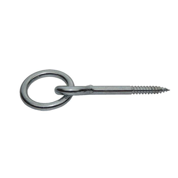 Barrenring - Stahl - 103 x 45 mm - verzinkt - mit Holzschraubengewinde - 5 Stück - Preis per VE