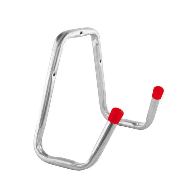 Universalhaken - verzinkt - mit roten Endkappen - Preis per Stück