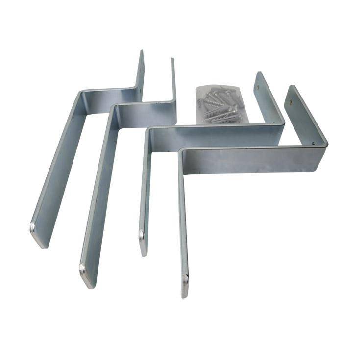 Halterungs-Sets - verzinkt - für Festzeltgarnitur/ Bierbank - VE 5 Sets - Preis per VE