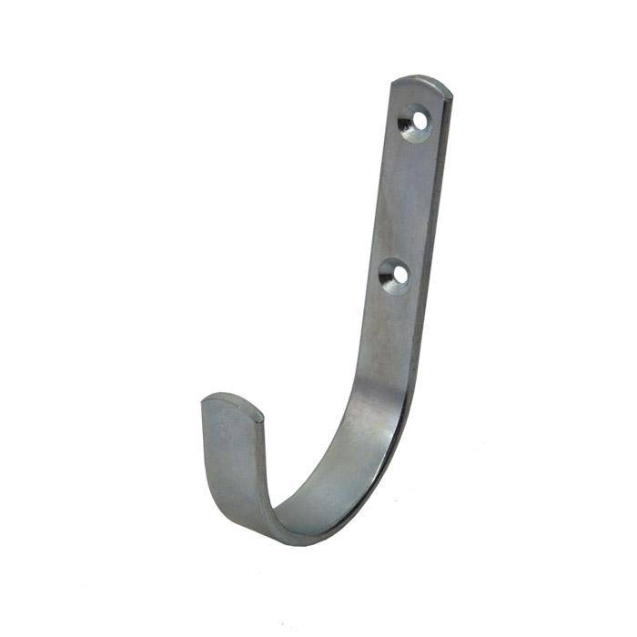 Wandhaken - verzinkt - 120 x 63 x 17 mm - Stärke 3,5 mm - VE 20 Stück - Preis per VE