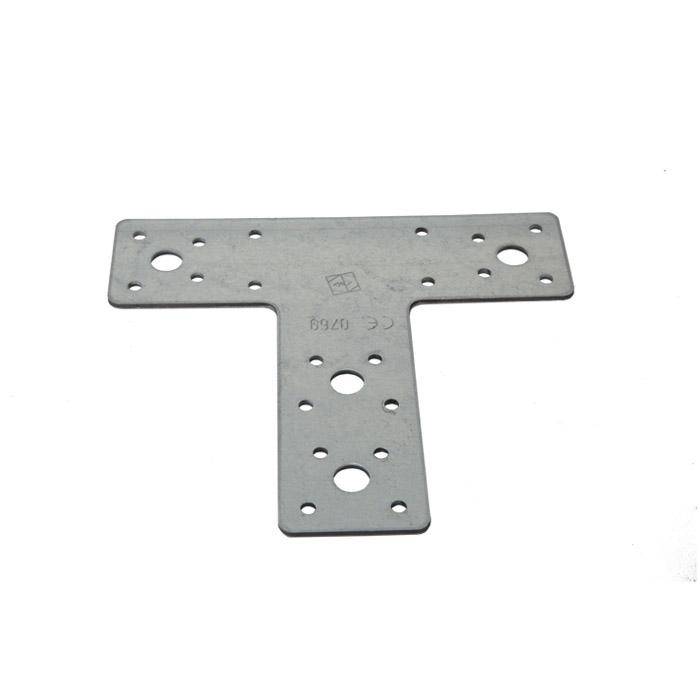 T-Flachverbinder - sendzimir verzinkt - 160 x 98 x 45 mm - VE 10 Stück - Preis per VE