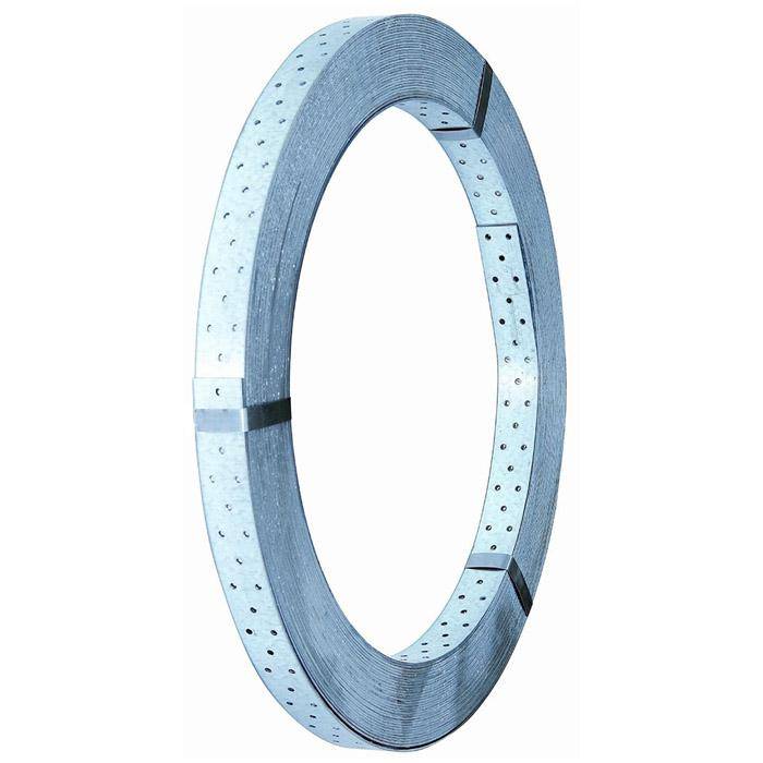 Rispenband - sendzimir verzinkt - CE-Kennzeichnung - 50 m - Preis per Rolle