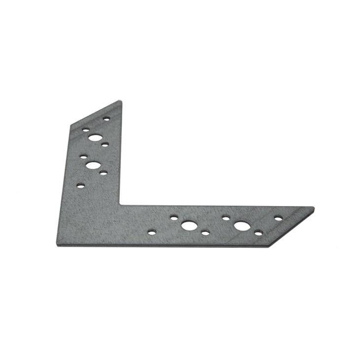Eckverbinder - sendzimirverzinkt - 82 x 116 x 30 mm - CE-Kennzeichnung - VE 20 Stück - Preis per VE