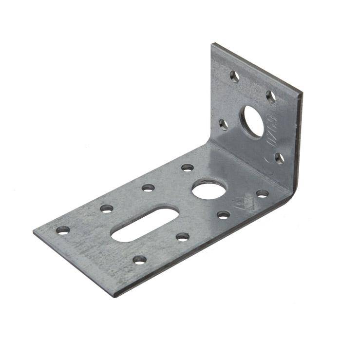 Winkelverbinder - 90 x 48 x 76 mm - sendzimirverzinkt - CE - VE 50 Stück - Preis per VE