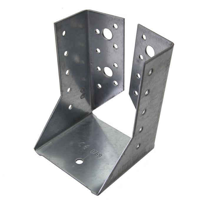 Balkenschuh - Typ B - 100 x 140 mm - sendzmirverzinkt - mit CE-Kennzeichnung - VE 10 Stück - Preis per VE