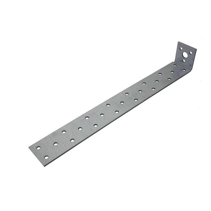 Beton-Flachstahlanker - sendzimir verzinkt - 400 x 40 x 40 mm - Stärke 2 mm - VE 25 Stück - Preis per VE