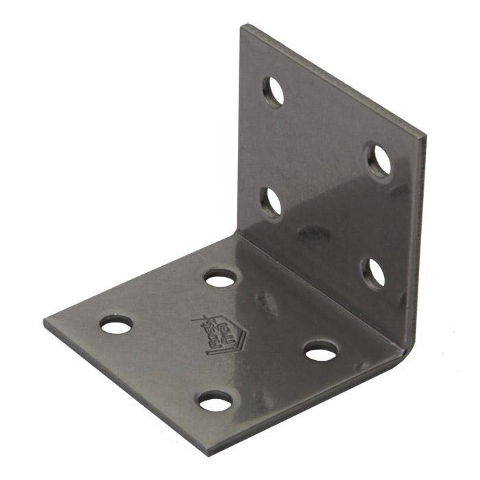 Winkelverbinder - 40 x 40 x 40 mm - Edelstahl - VE 25 Stück - Preis per VE